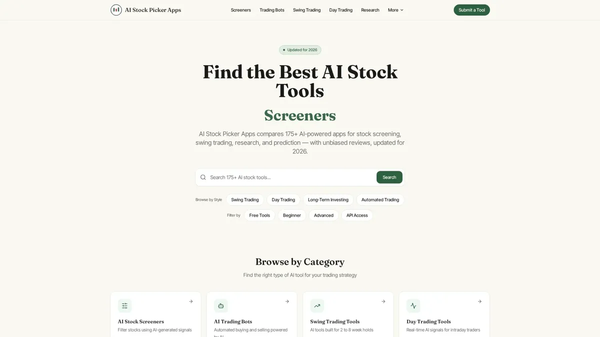 AI Stock Picker Apps