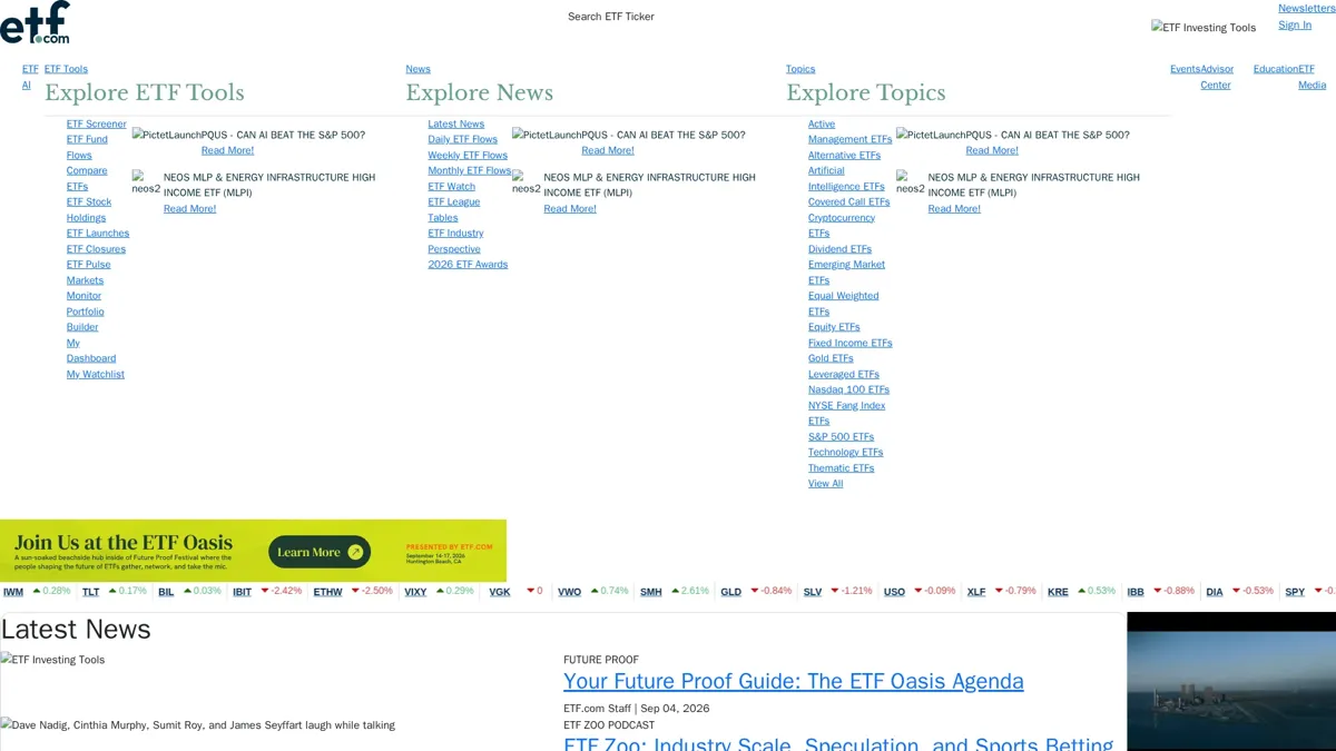 ETF.com Screener