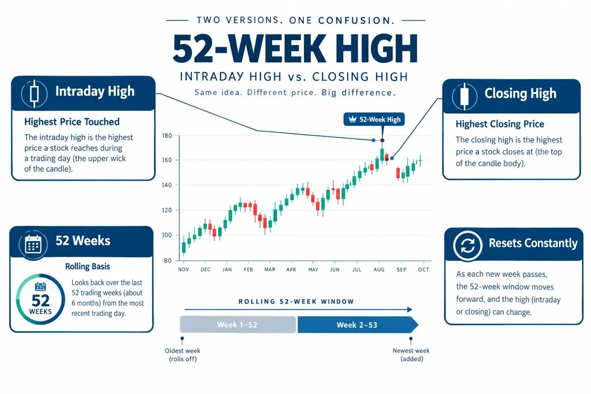 What are the common mistakes when trading 52-week high breakouts?