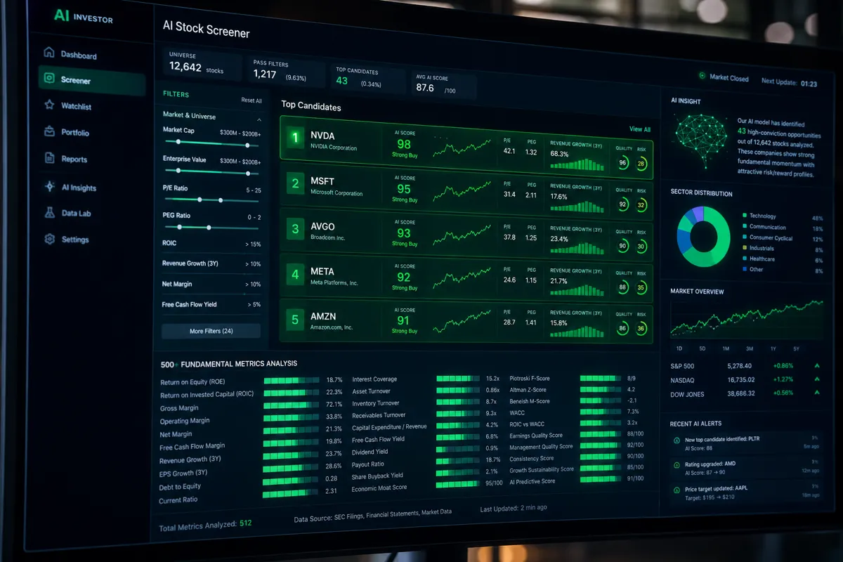 How Much Does an AI Investment Screening Tool Cost?