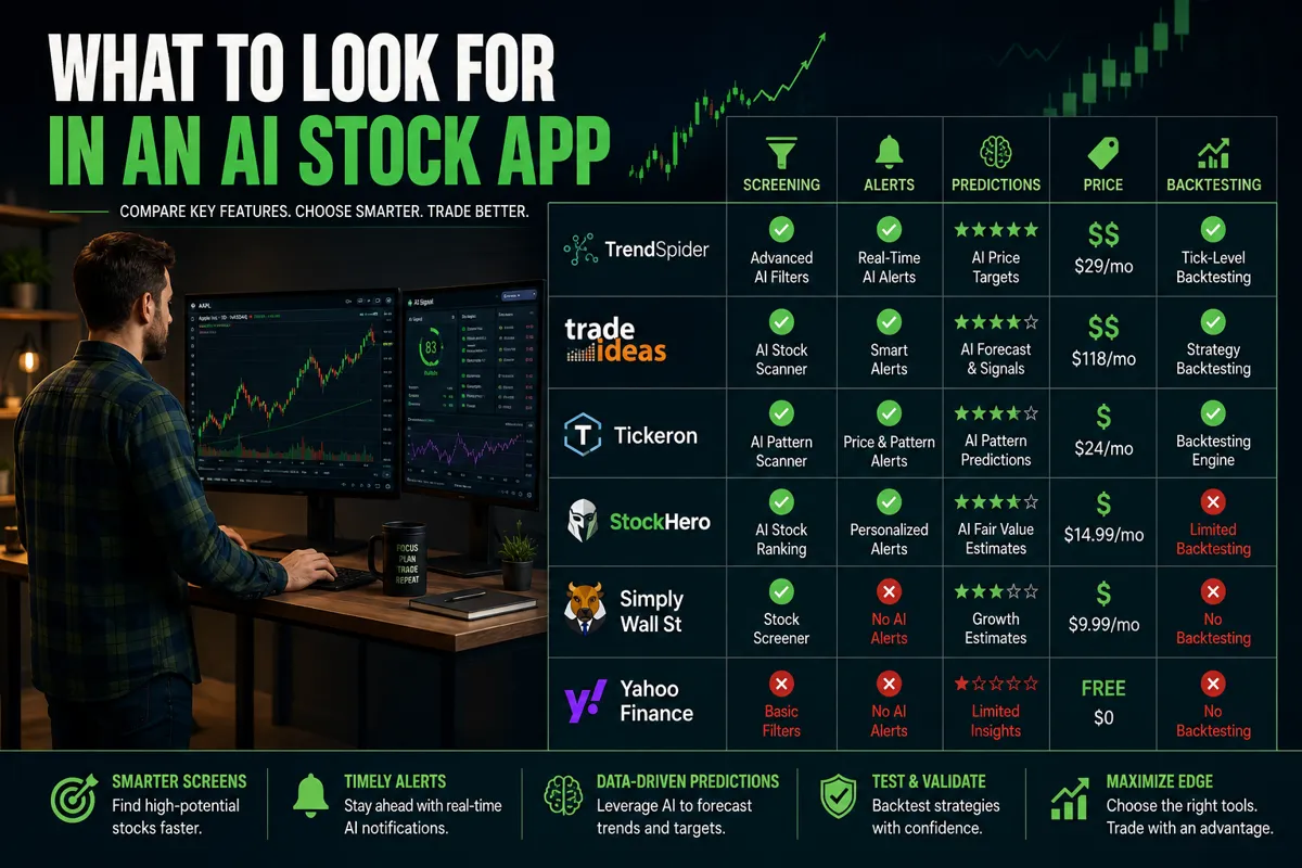 What Features Should You Look for in an AI Stock App?