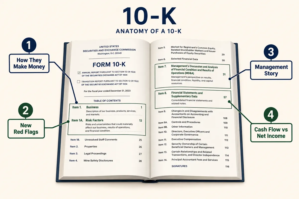 How to Read a 10-K Without Reading All of It