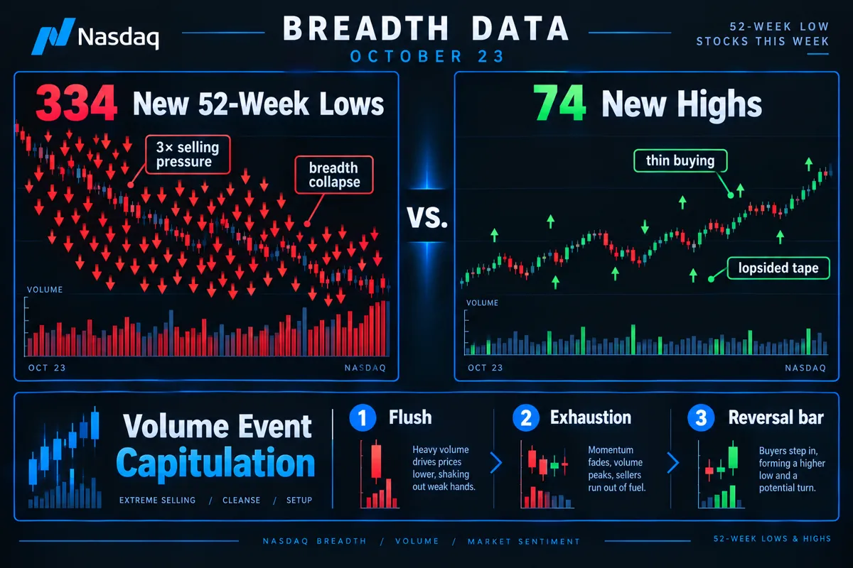 What's the difference between capitulation and a falling knife in stocks?